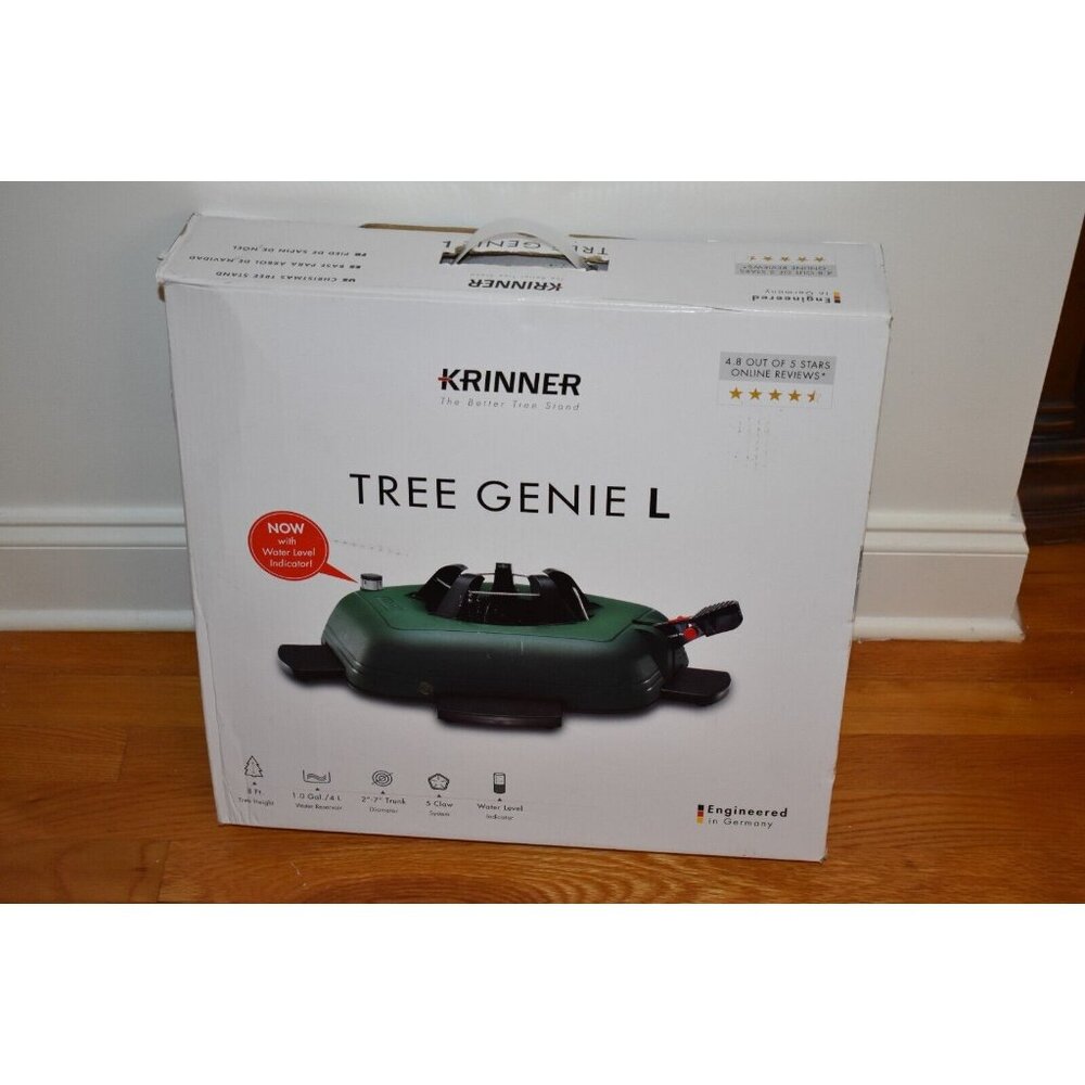 Tree Genie L - Single Cable Operation, Water Level Indicator, 5 Stabilize NIB